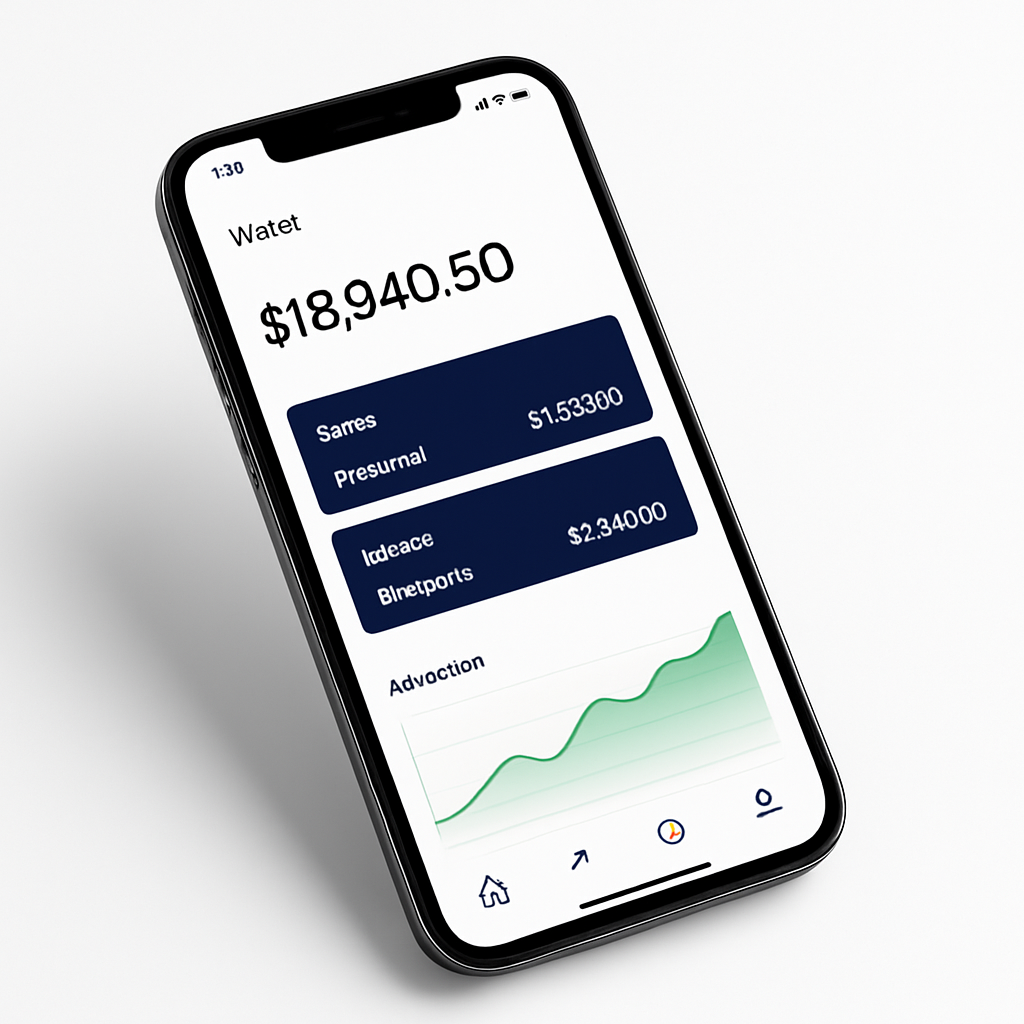 Alloca app showing wallet balance, allocations, and rewards